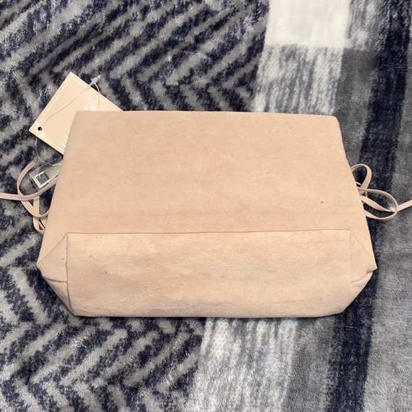 NWT Faux Suede Fringe Cosmetic/Accessory/Stash Bag - Picture 7 of 7